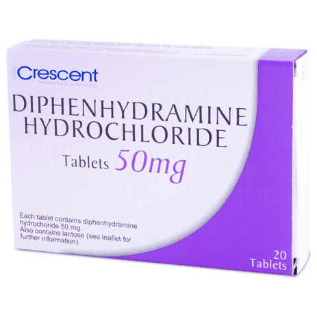 Buy Diphenhydramine 50mg Online